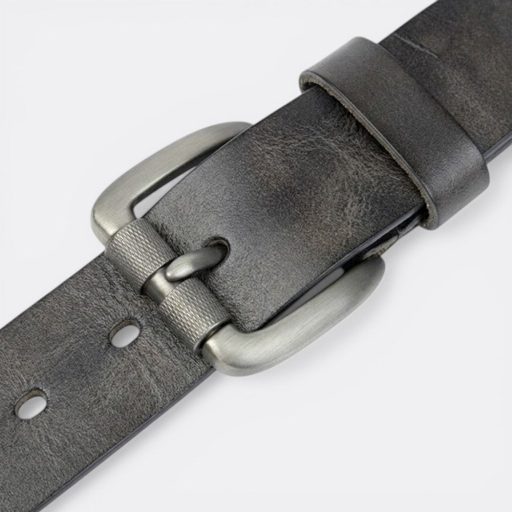 Ceinture Cuir Boucle Carrée Femme - Orange 105cm | Le monde de la ceinture