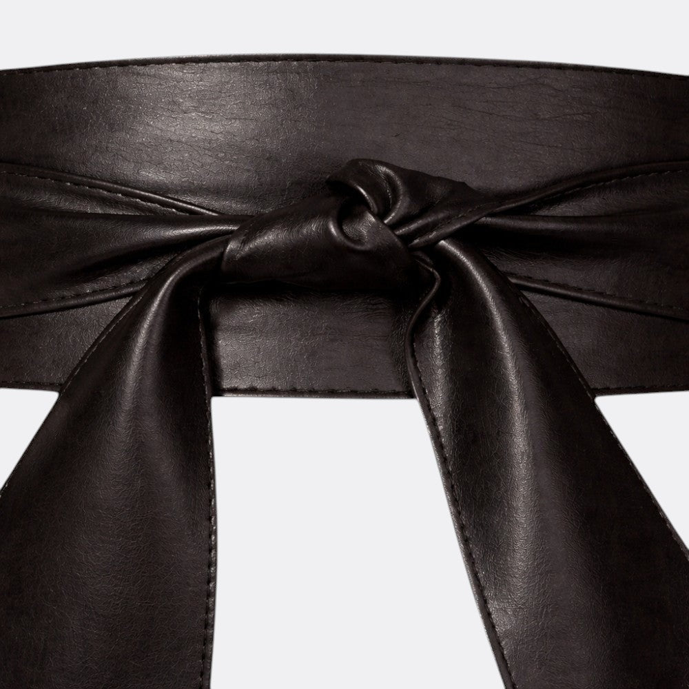 Ceinture Large a Noeud - Blanc 240cm | Le monde de la ceinture