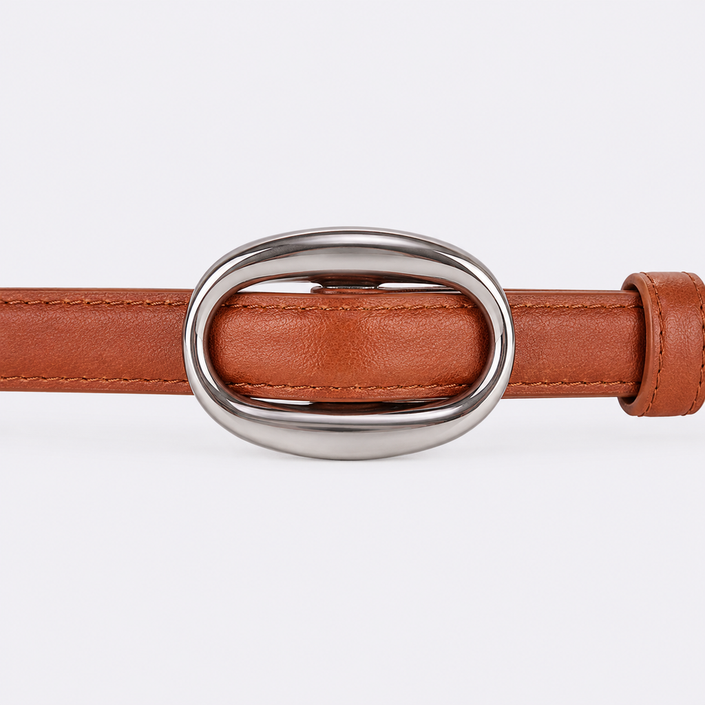 Ceinture Femme Cuir De Vachette Marron