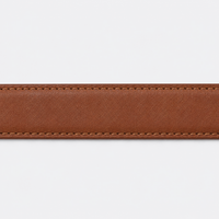 Ceinture Cuir Femme Marron Fine