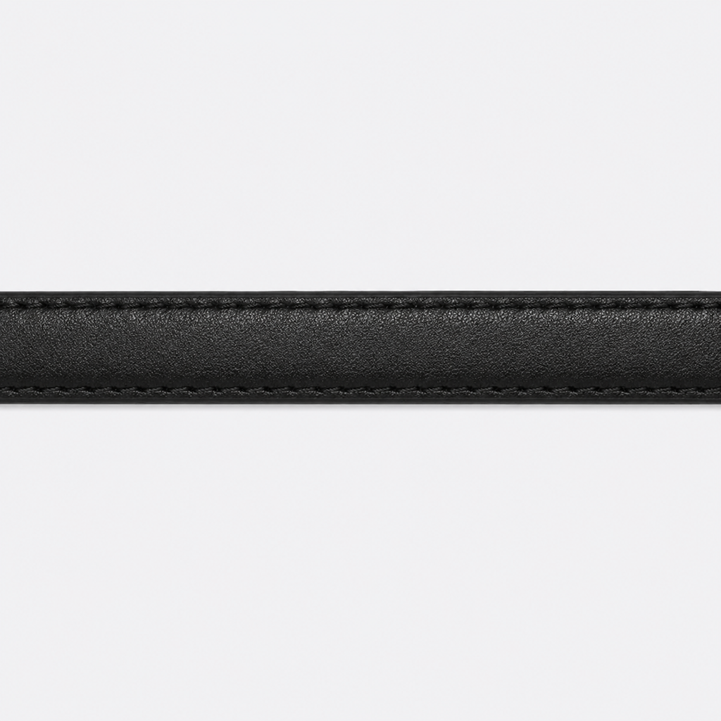 Ceinture Cuir Noire Femme Fine