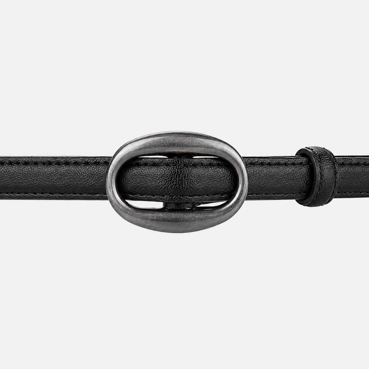 Ceinture Cuir Noire Femme Fine