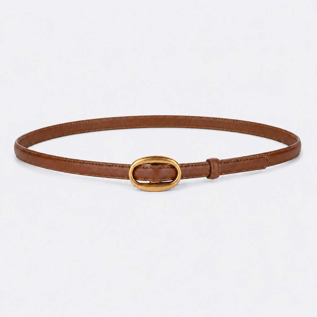 Ceinture Cuir Femme Fine