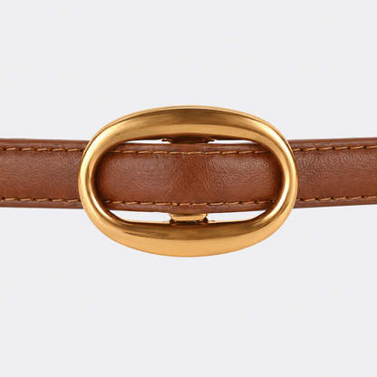 Ceinture Cuir Femme Fine