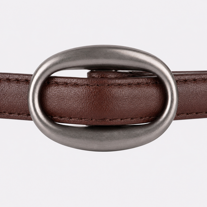 Ceinture Cuir Véritable Femme Fine