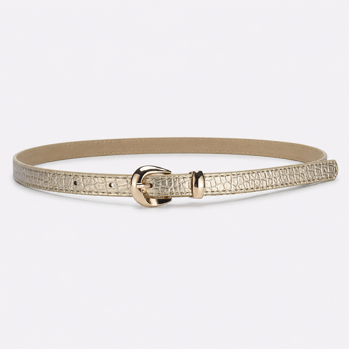 Ceinture Femme Dorée Fine
