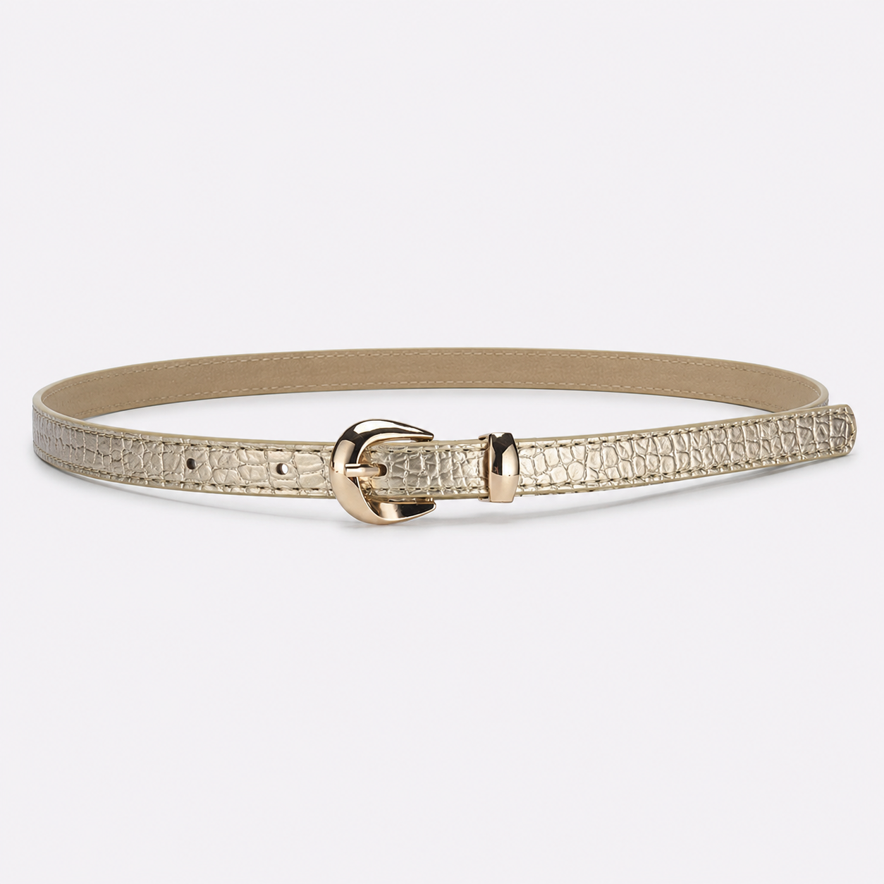 Ceinture Femme Dorée Fine