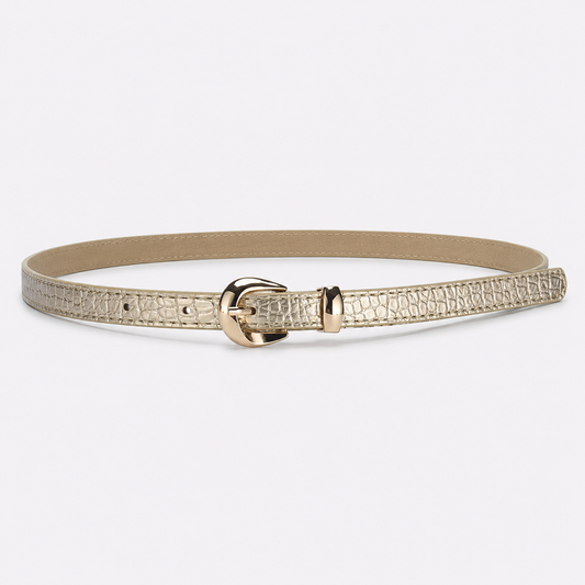 Ceinture Femme Dorée Fine