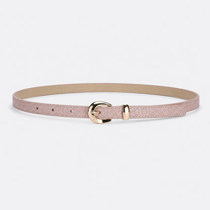 Ceinture Femme Taille Fine Rose