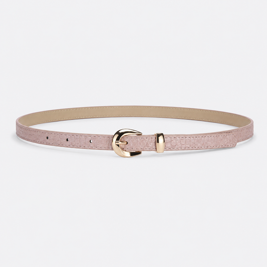 Ceinture Femme Taille Fine Rose