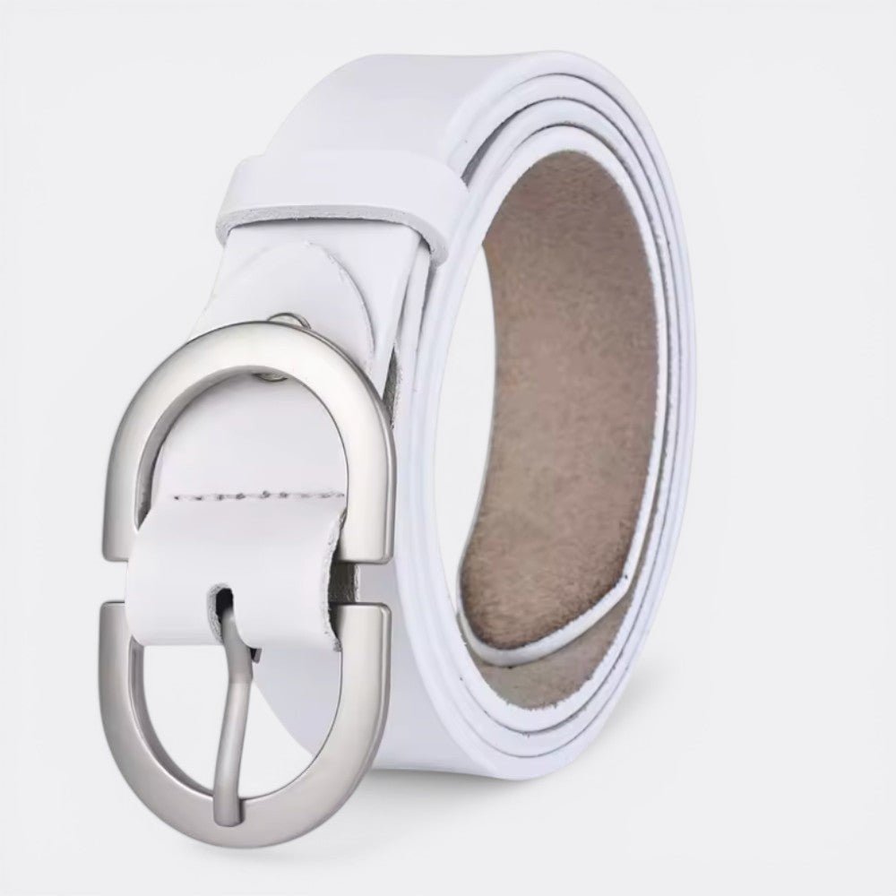 Belle Ceinture Homme Cuir - Blanc 100cm | Le monde de la ceinture