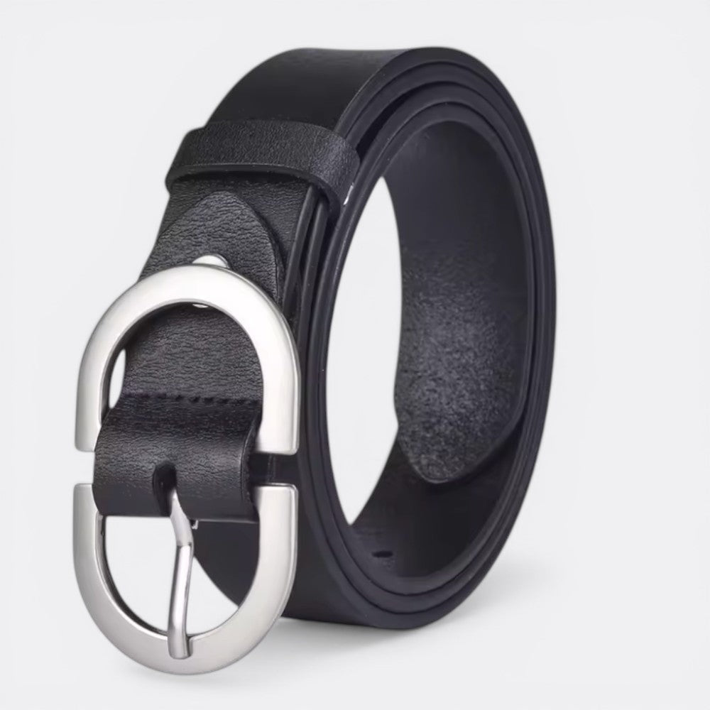 Belle Ceinture Homme Cuir - Noir 100cm | Le monde de la ceinture