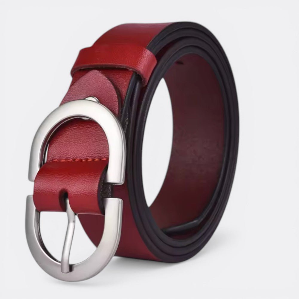 Belle Ceinture Homme Cuir - Rouge 100cm | Le monde de la ceinture