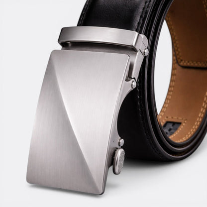 Ceinture à Boucle Automatique - Marron 110cm | Le monde de la ceinture