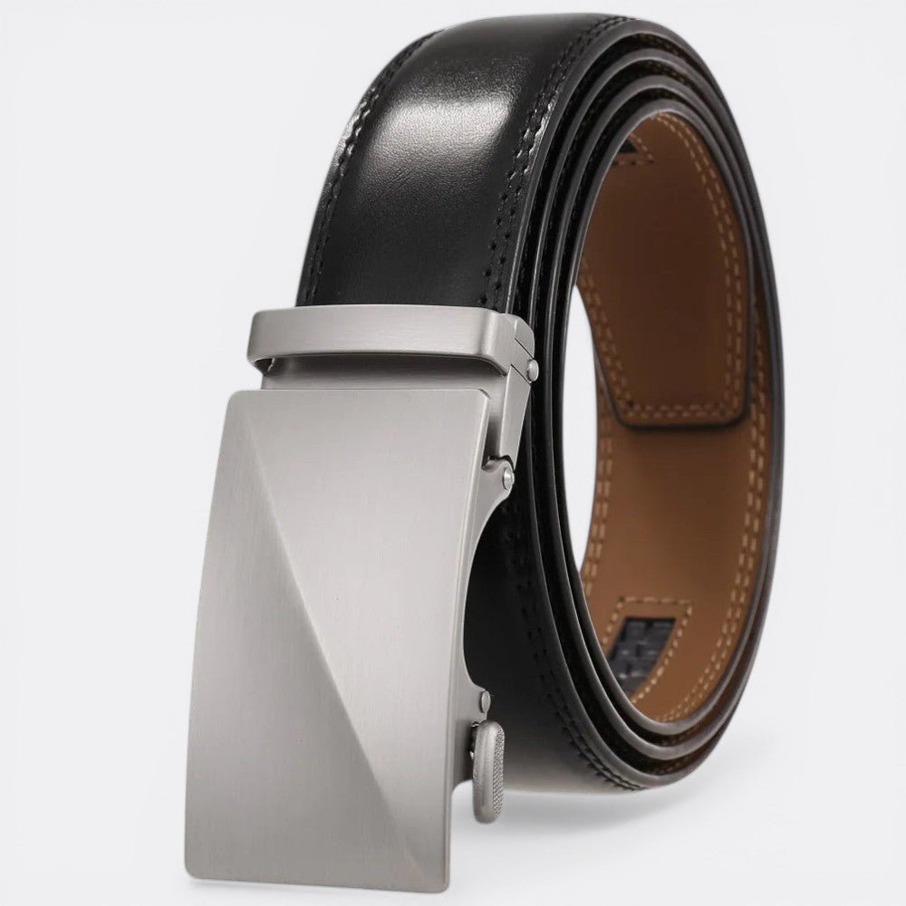 Ceinture à Boucle Automatique - Noir 110cm | Le monde de la ceinture