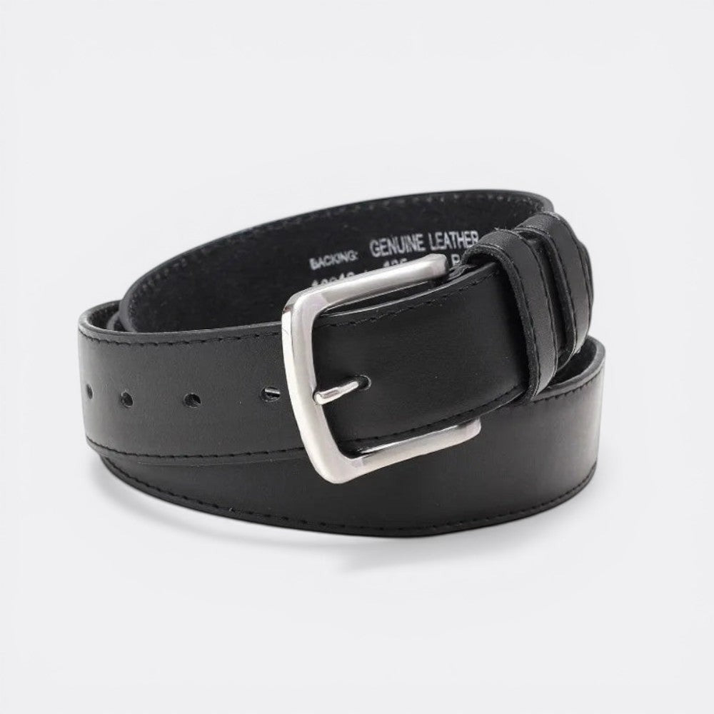 Ceinture Antivol Cuir - Noir 115cm | Le monde de la ceinture