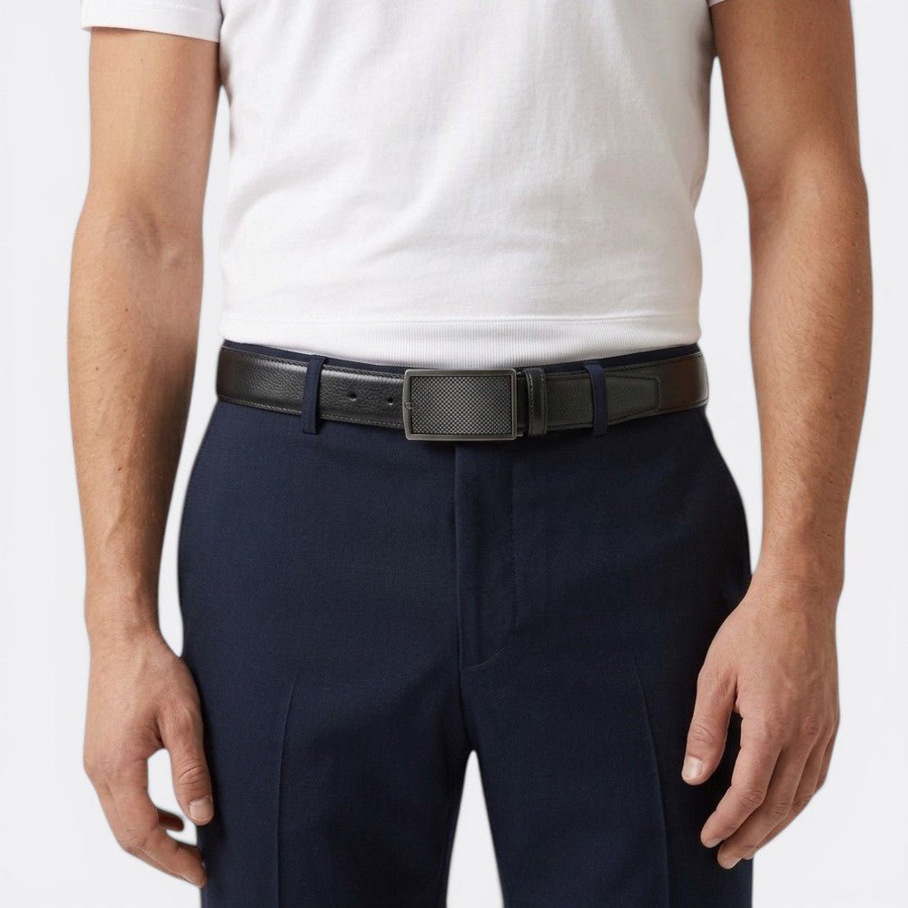 Ceinture avec Boucle Automatique - Marron 115cm | Le monde de la ceinture