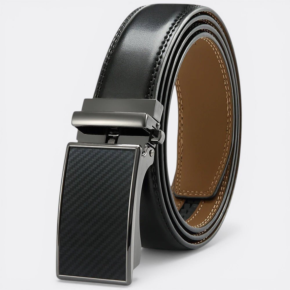 Ceinture avec Boucle Automatique - Noir 115cm | Le monde de la ceinture