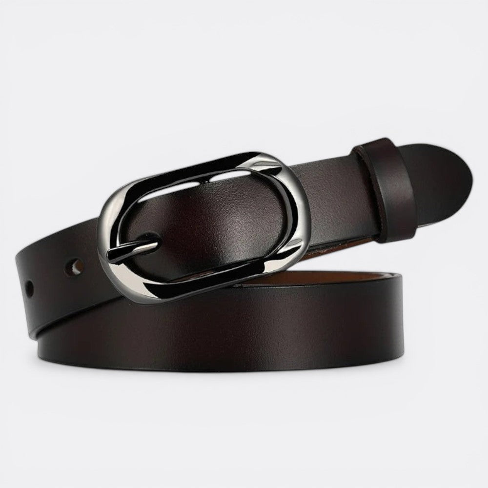 Ceinture Basique Femme - Marron Foncé 95cm | Le monde de la ceinture