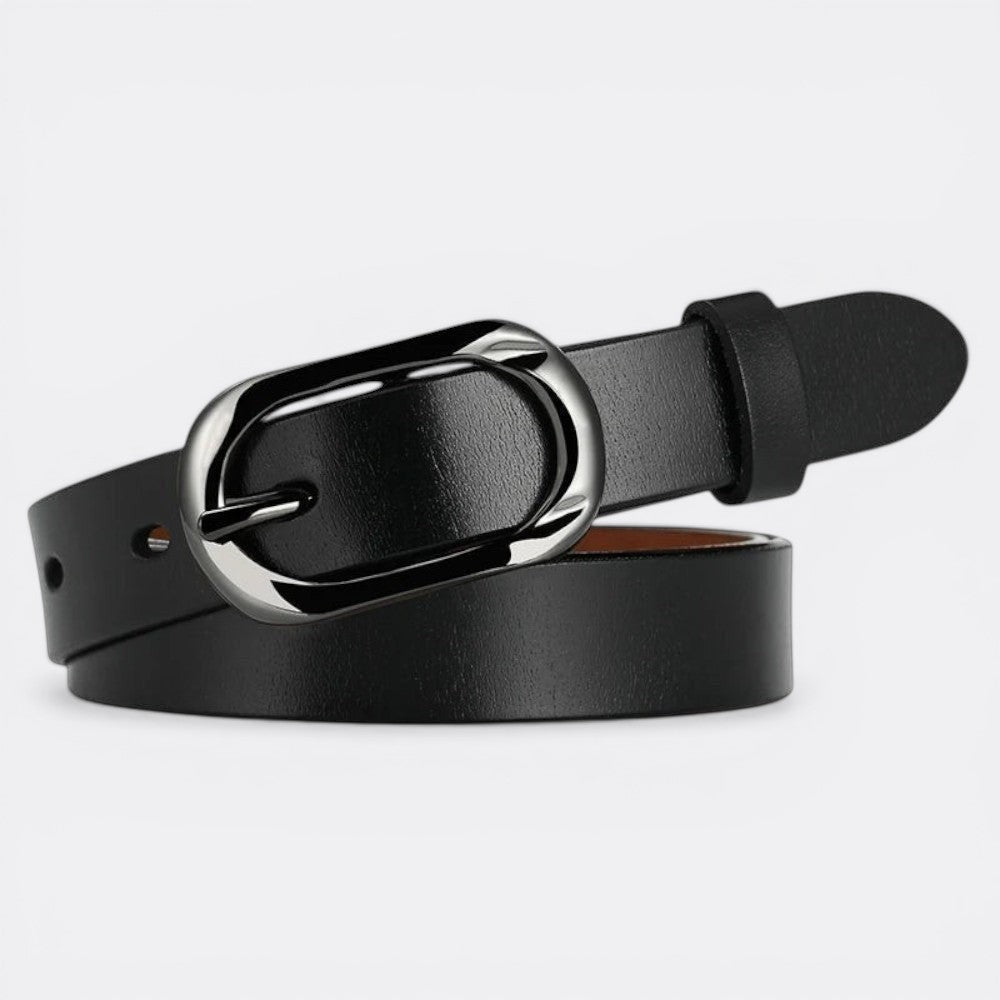 Ceinture Basique Femme - Noir 95cm | Le monde de la ceinture