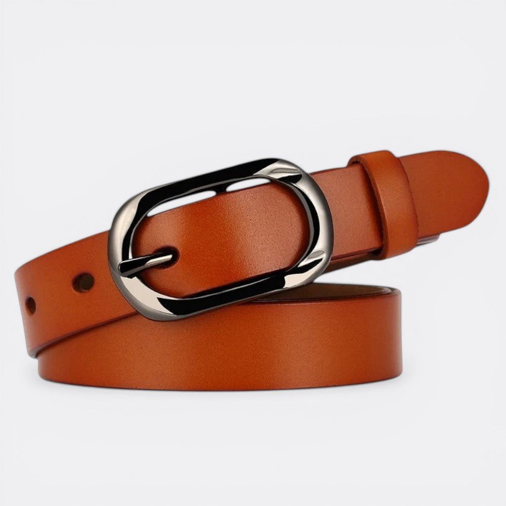 Ceinture Basique Femme - Orange 95cm | Le monde de la ceinture