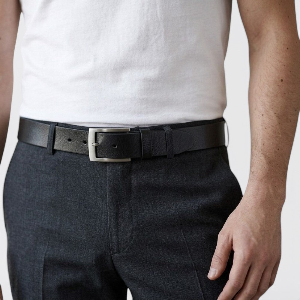 Ceinture Basique Homme - Café 100cm | Le monde de la ceinture