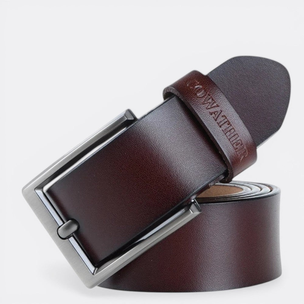 Ceinture Basique Homme - Marron Foncé 100cm | Le monde de la ceinture