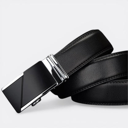 Ceinture Boucle Automatique Homme - Noir 110cm | Le monde de la ceinture
