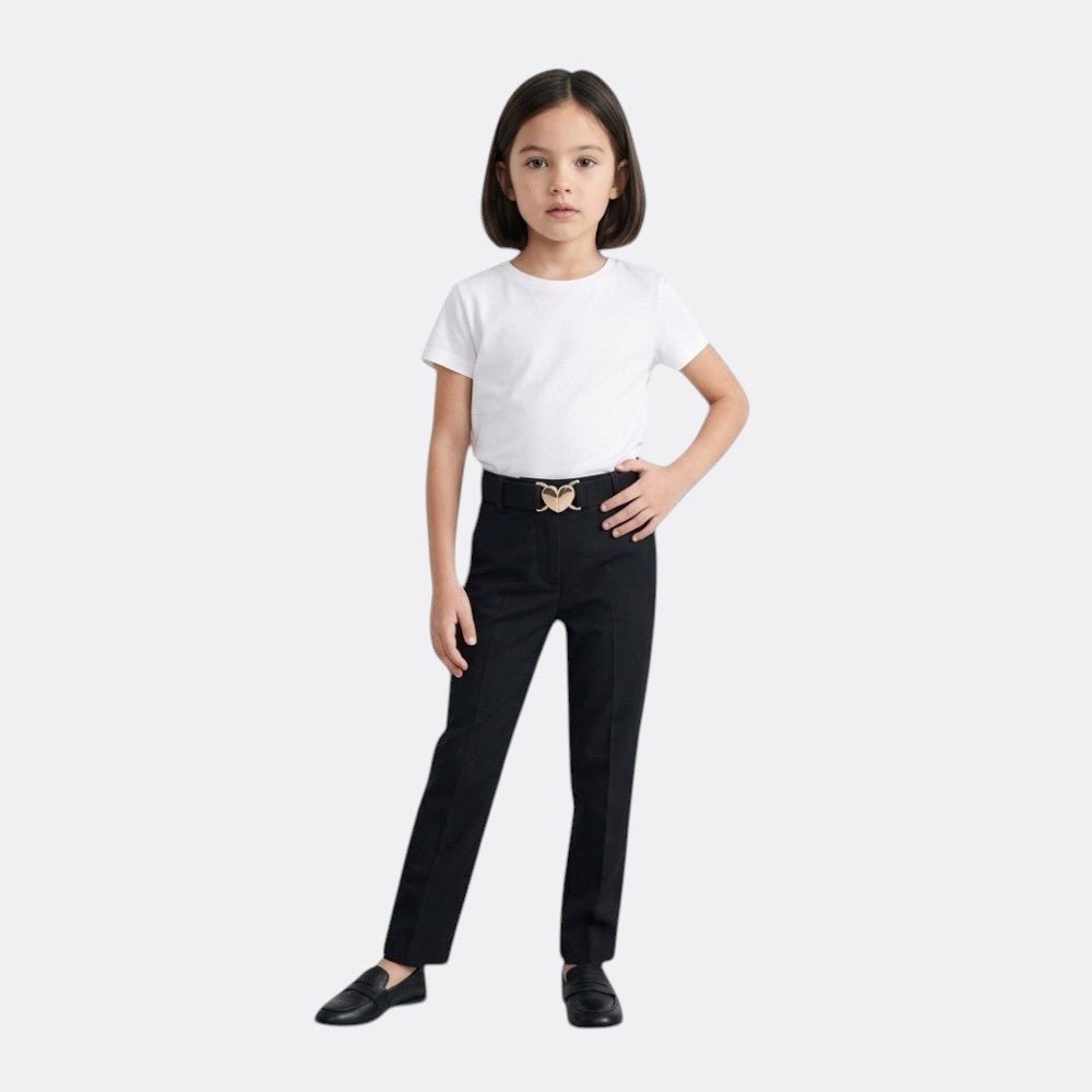 Ceinture Boucle Coeur - Noir | Le monde de la ceinture