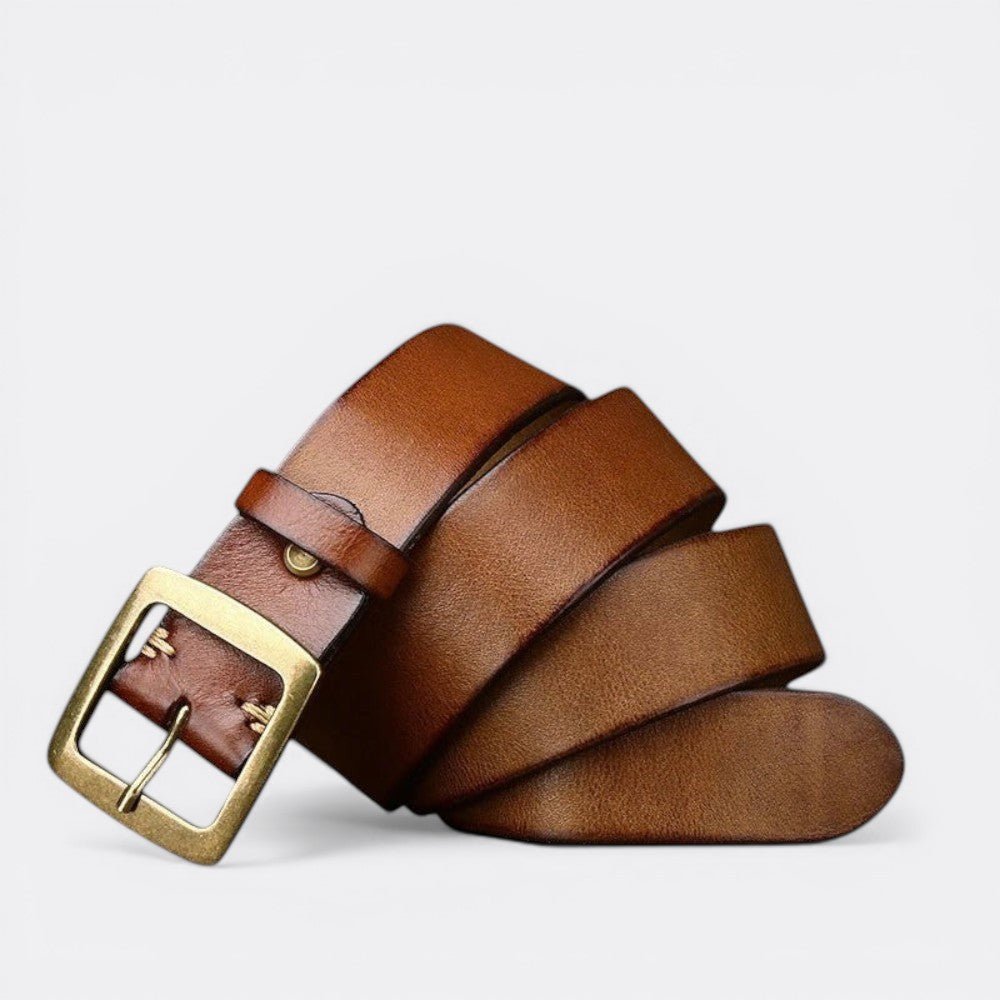 Ceinture Boucle Dorée Femme - Noir 105cm | Le monde de la ceinture