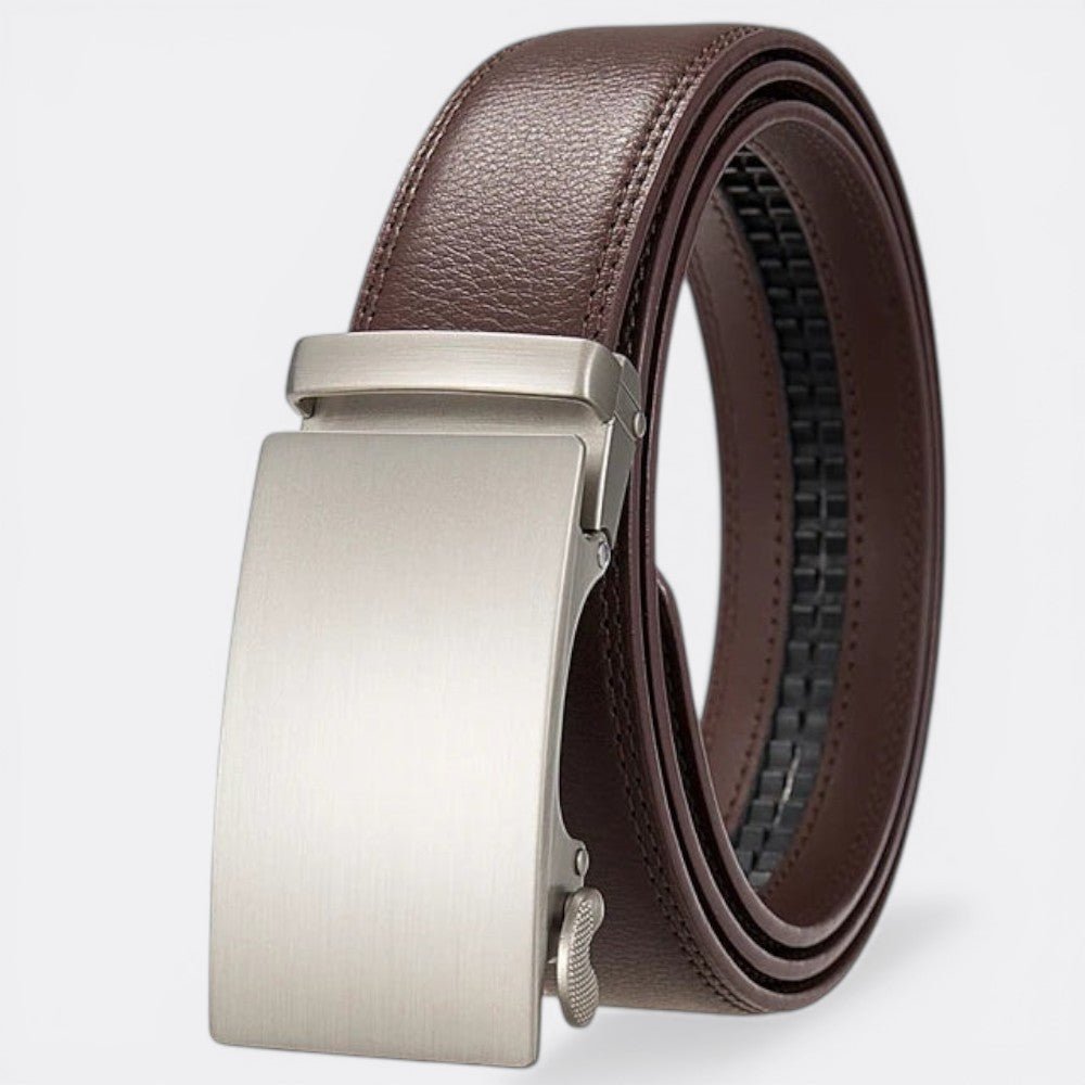 Ceinture Boucle en Métal - Marron 110cm | Le monde de la ceinture