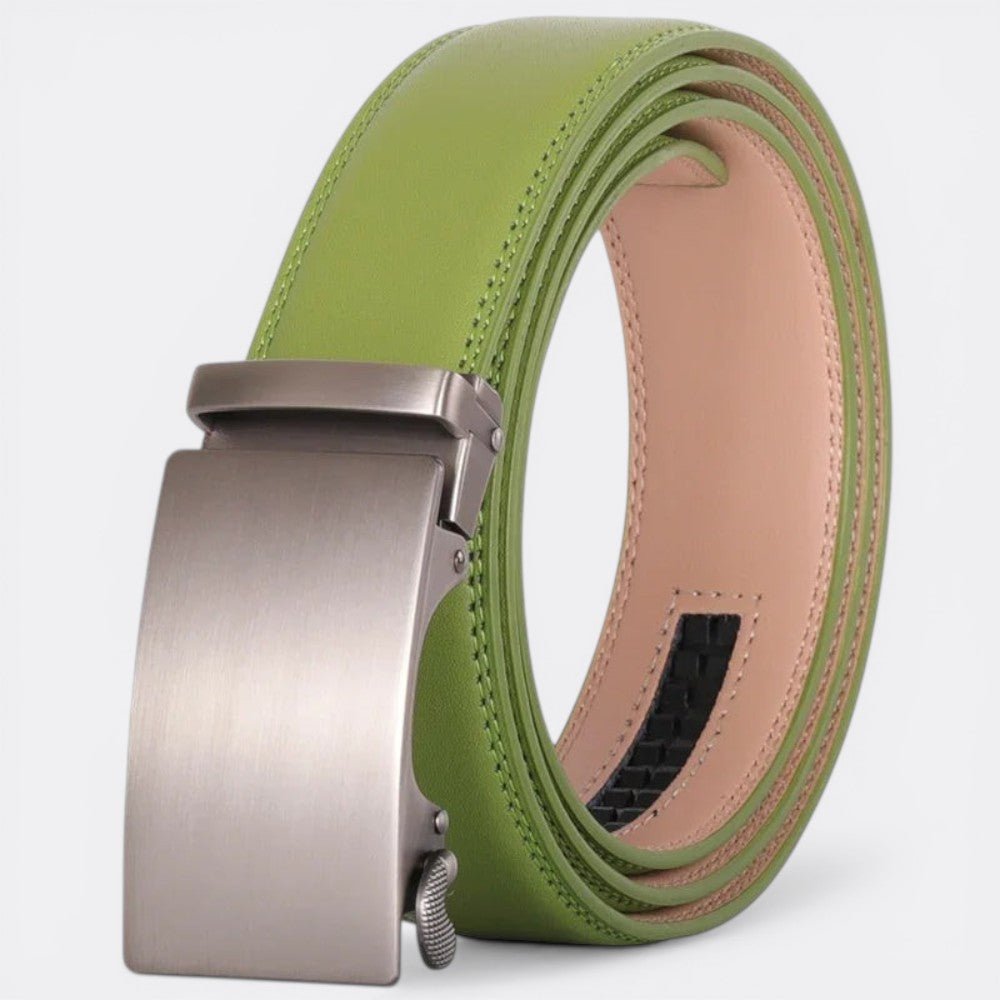 Ceinture Boucle en Métal - Vert 110cm | Le monde de la ceinture