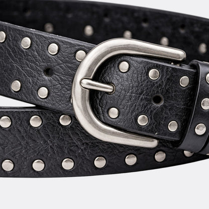 Ceinture Clouté Femme - Blanc 105cm | Le monde de la ceinture