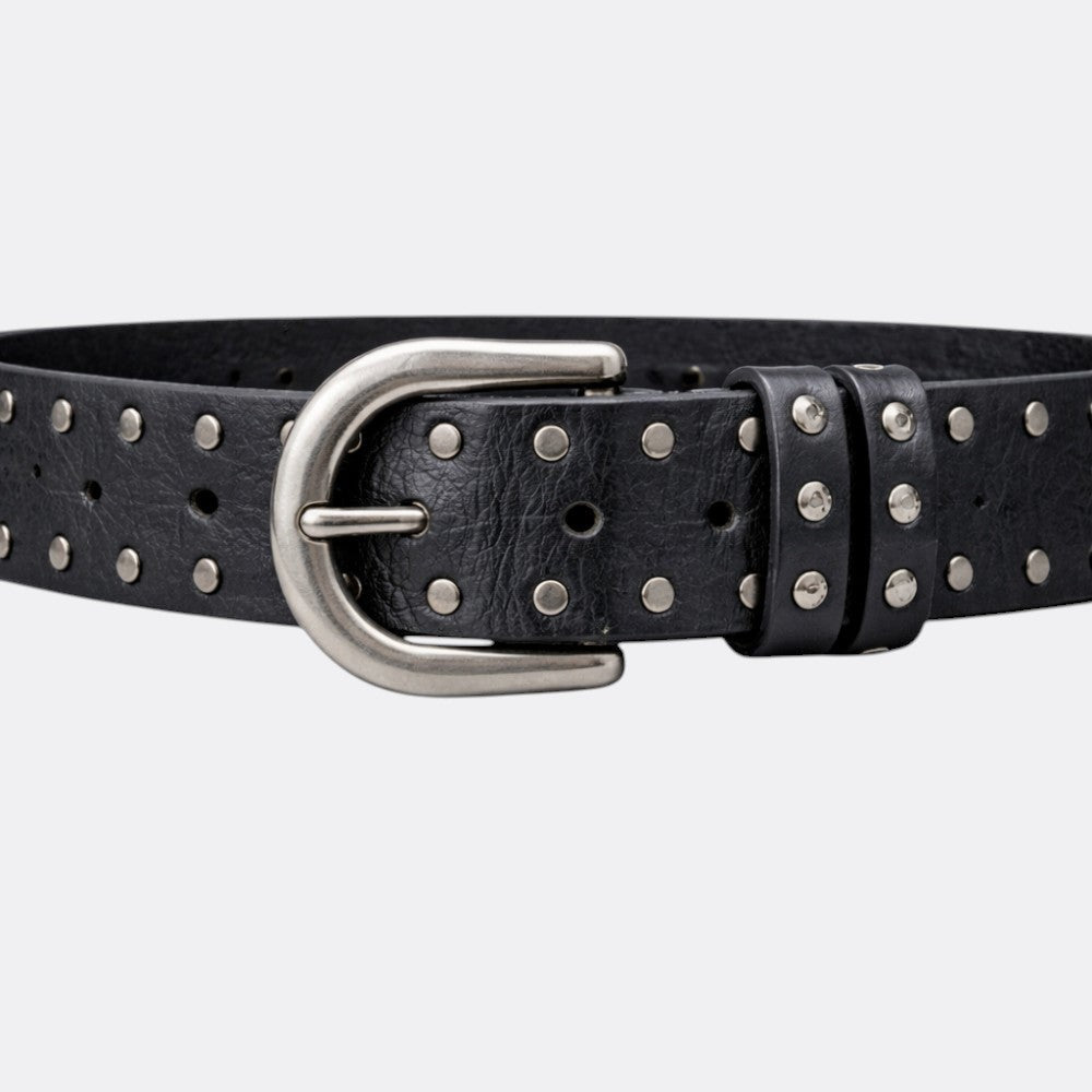 Ceinture Clouté Femme - Blanc 105cm | Le monde de la ceinture