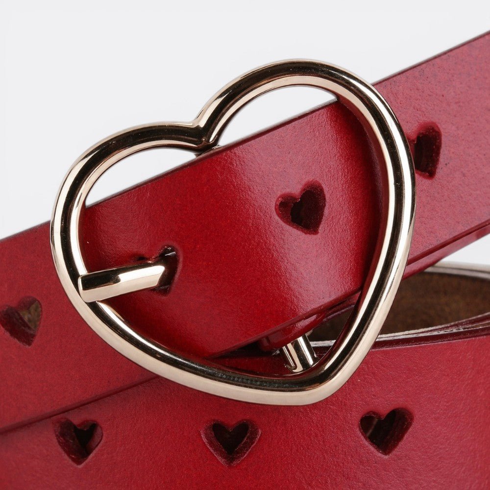 Ceinture Coeur Femme - Blanc 95 cm | Le monde de la ceinture