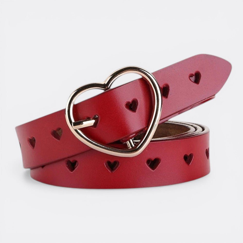 Ceinture Coeur Femme - Rouge 95 cm | Le monde de la ceinture