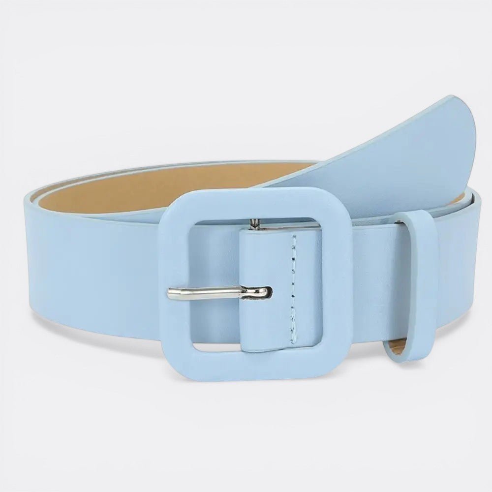 Ceinture Colorée Femme - Bleu Ciel | Le monde de la ceinture
