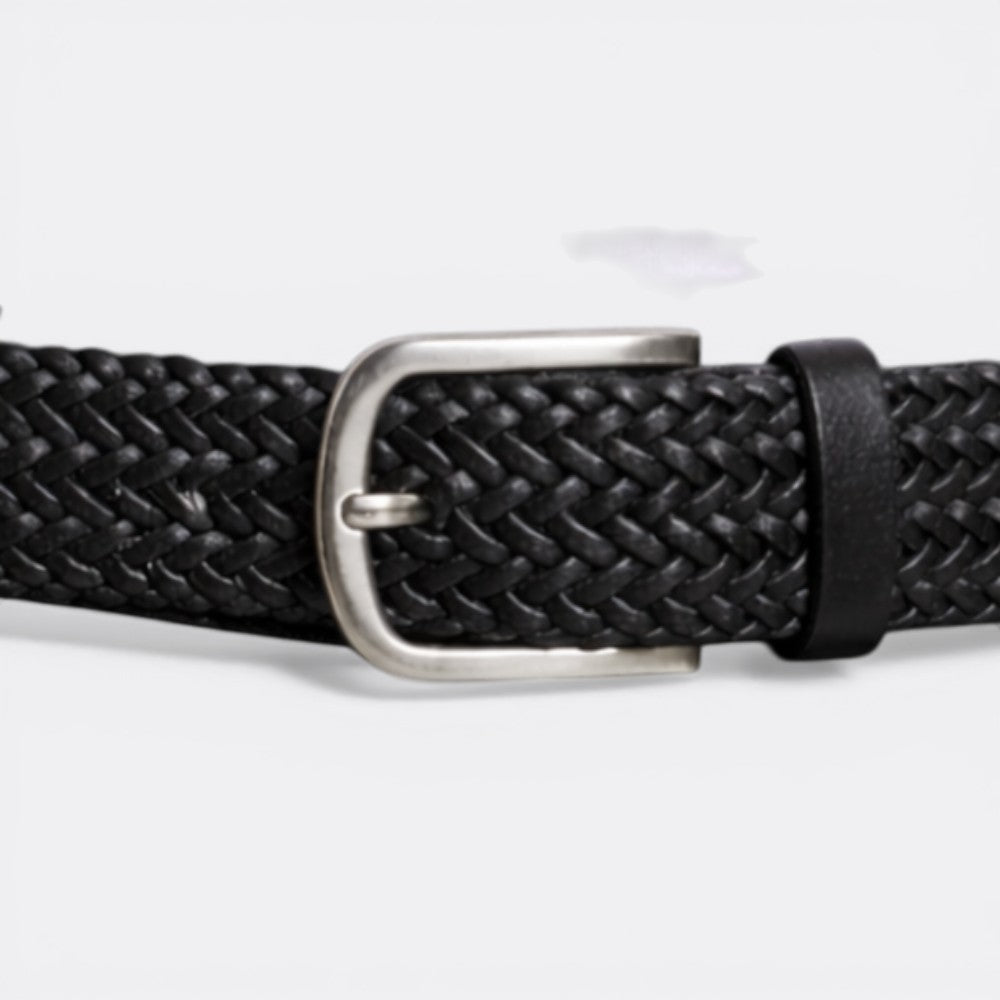 Ceinture Corde Tressée - Beige 105cm | Le monde de la ceinture