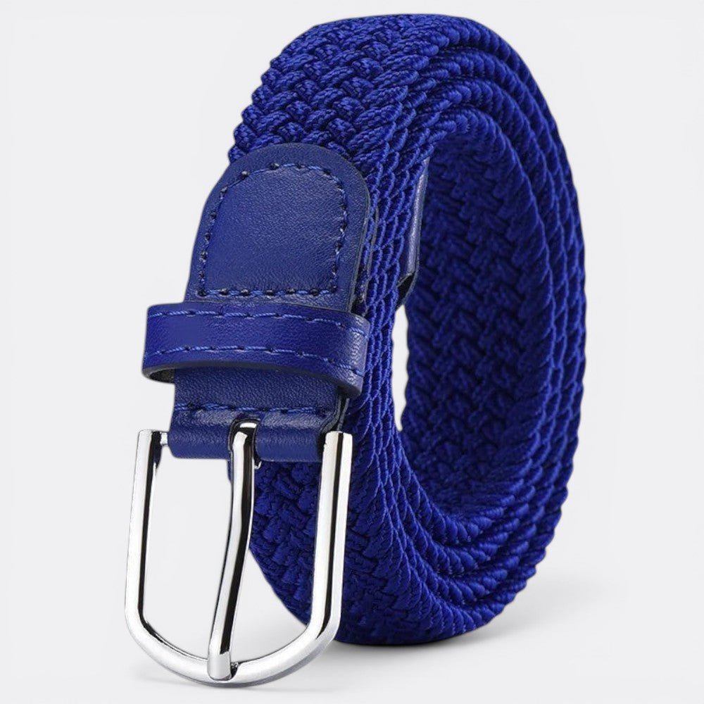 Ceinture Corde Tressée - Bleu 105cm | Le monde de la ceinture
