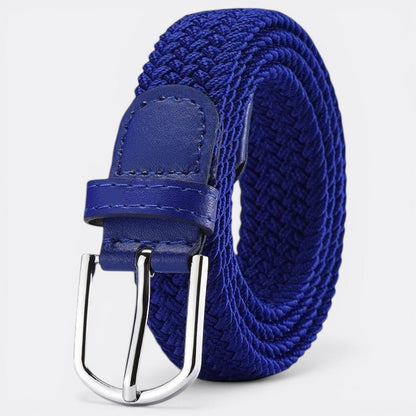 Ceinture Corde Tressée - Bleu 105cm | Le monde de la ceinture