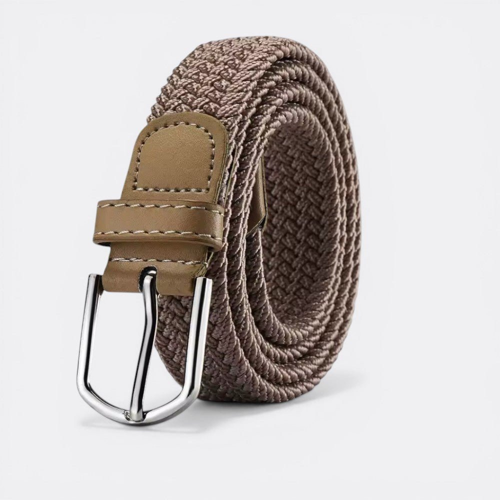 Ceinture Corde Tressée - Kaki 105cm | Le monde de la ceinture