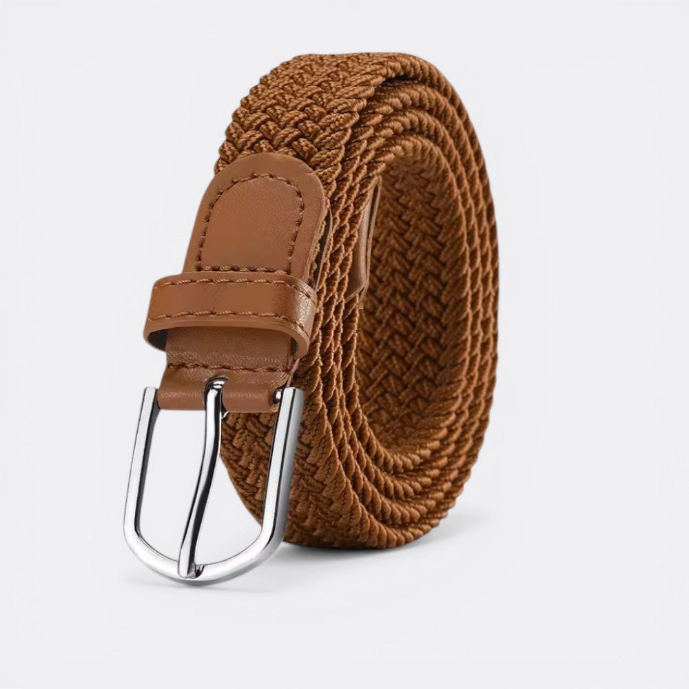 Ceinture Corde Tressée - Marron 105cm | Le monde de la ceinture