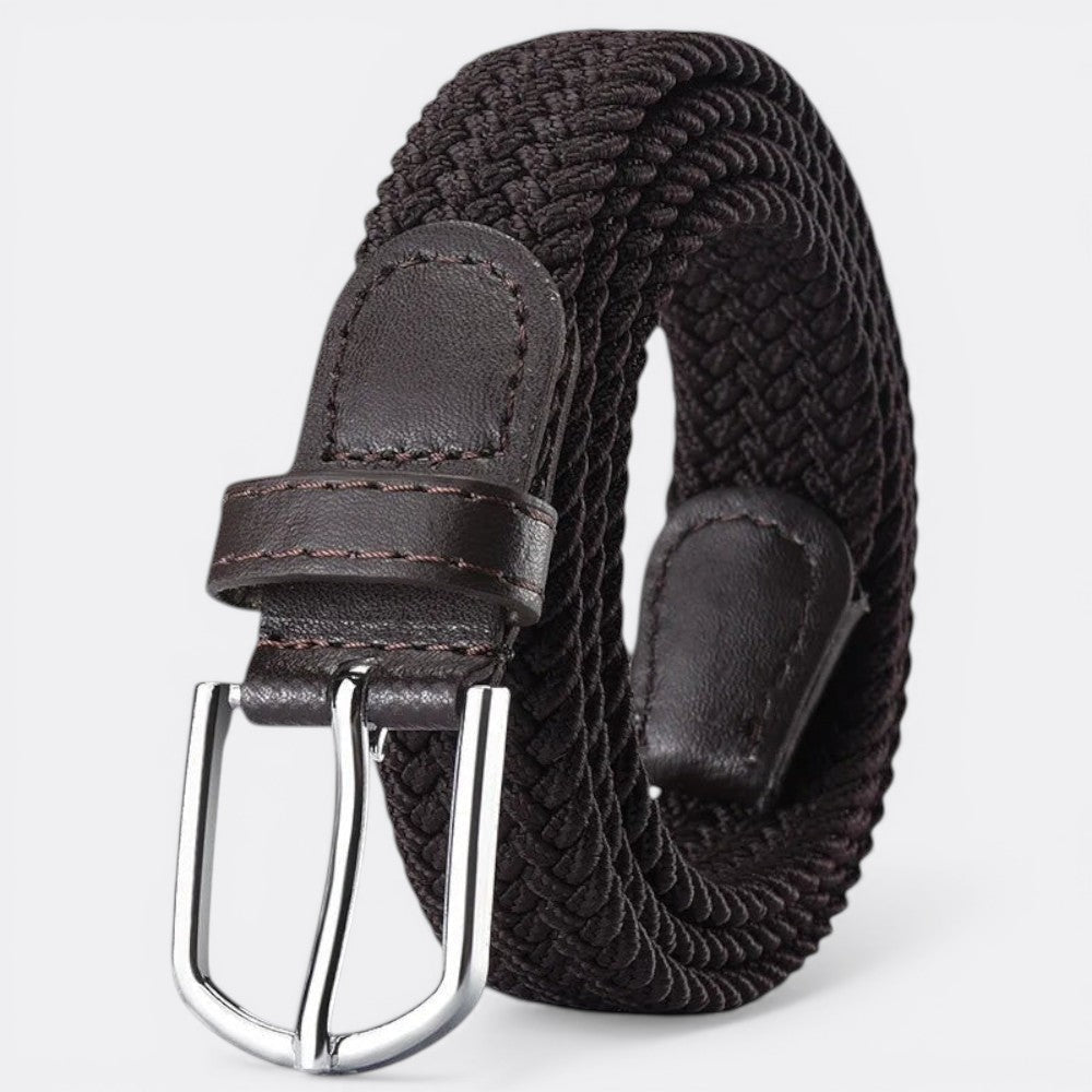 Ceinture Corde Tressée - Marron Foncé 105cm | Le monde de la ceinture