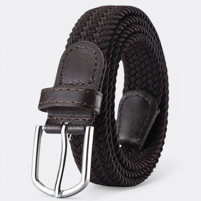 Ceinture Corde Tressée - Marron Foncé 105cm | Le monde de la ceinture