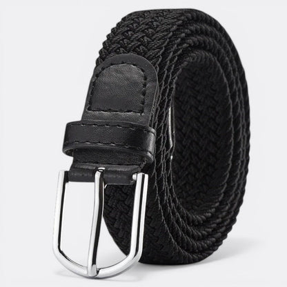 Ceinture Corde Tressée - Noir 105cm | Le monde de la ceinture