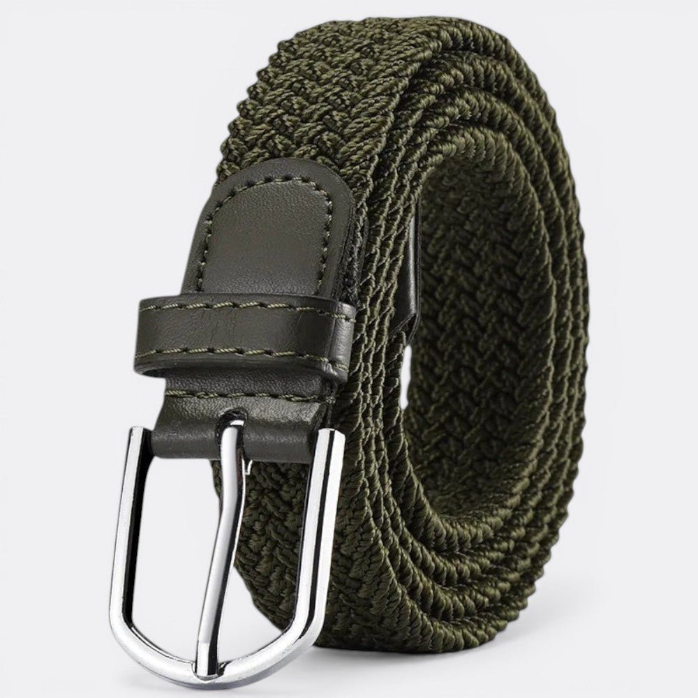 Ceinture Corde Tressée - Vert 105cm | Le monde de la ceinture