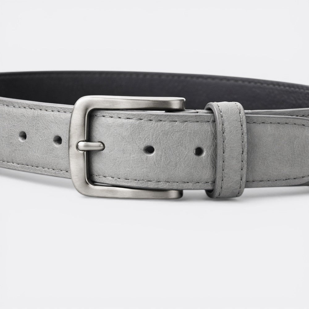 Ceinture Cuir Bicolore Homme - Beige 100cm | Le monde de la ceinture