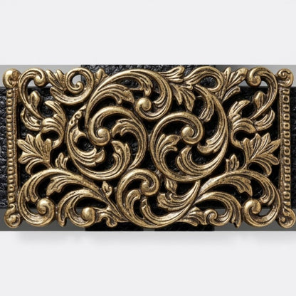 Ceinture Cuir Femme Grosse Boucle - Blanc 118cm | Le monde de la ceinture