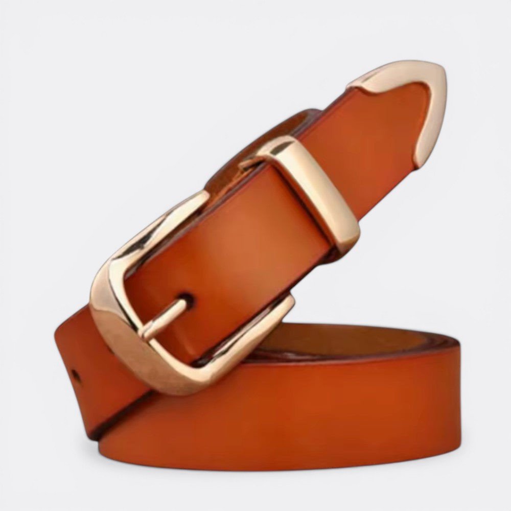 Ceinture Cuir Femme Original - Café 105cm | Le monde de la ceinture