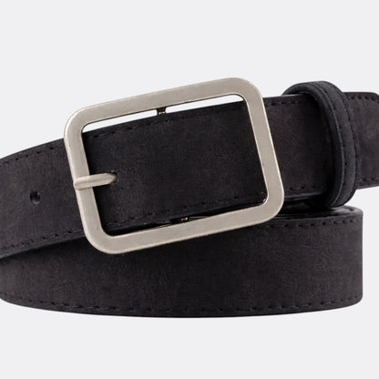 Ceinture Cuir Velour Homme - Beige 105cm | Le monde de la ceinture